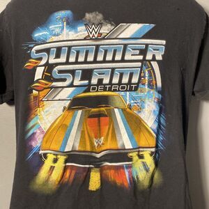 WWE SummerSlam‎ 2022 Men's Detroit Merch Medium T-Shirt Wresting